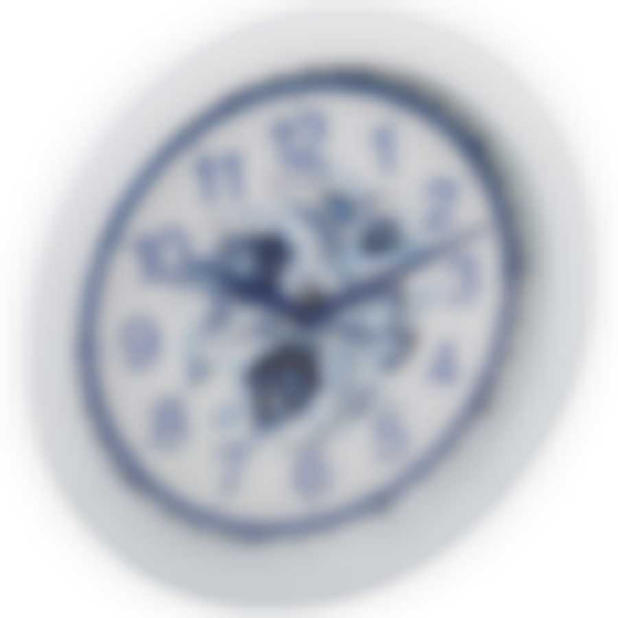 Часы настенные кварцевые ENERGY модель ЕС-102 гжель