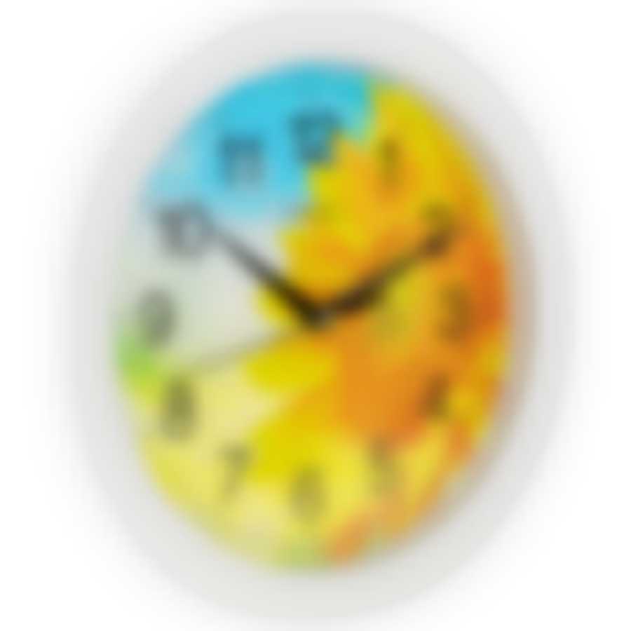 Часы настенные кварцевые ENERGY модель ЕС-97 подсолнух