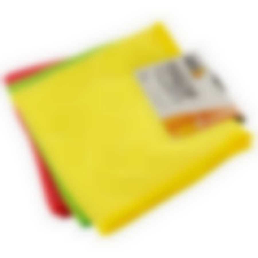 Набор салфеток из микрофибры 3шт MFS-02/3, размер: 30х30см