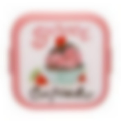 Контейнер для обеда (0,4+0,4л) капкейки (цвет в ассортименте)