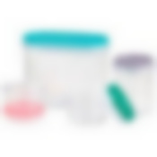 Универсальный набор банок для хранения SB-1 (4шт, пластик)