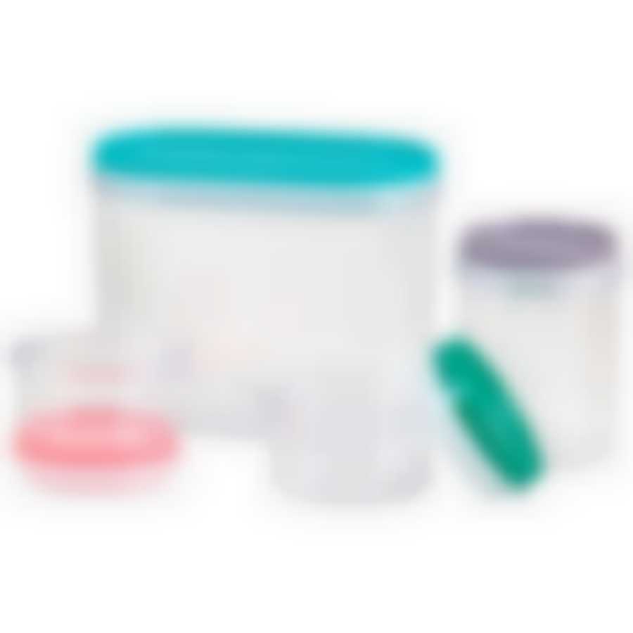 Универсальный набор банок для хранения SB-1 (4шт, пластик)