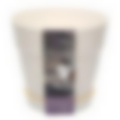 Горшок для цветов InGreen Villa de Fiori с фиксируемым поддоном 2л, D170мм, белоснежный жасмин