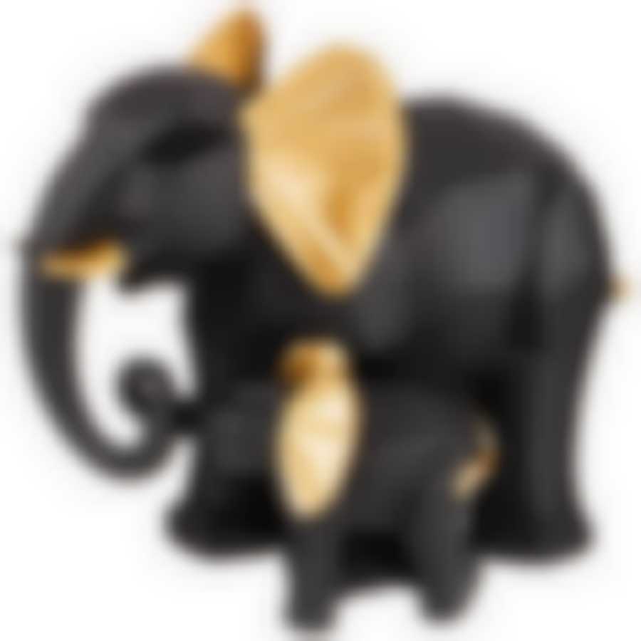 СТАТУЭТКА "ДВА СЛОНА" 21*15*20 СМ. СЕРИЯ "ОРИГАМИ"