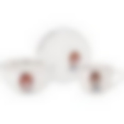 Набор посуды lefard хорошая девочка, 3 пр.: салатник 470мл, тарелка 20см, кружка 220мл