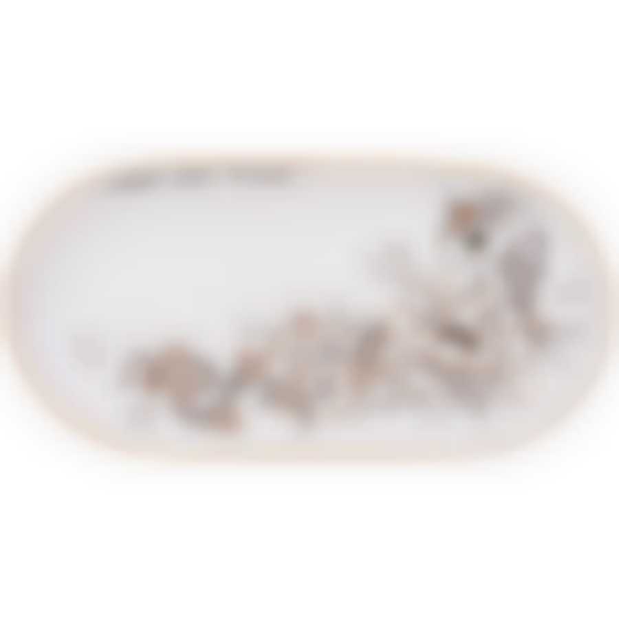 Блюдо овальное lefard Дракон 20,5 см 