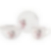 Набор посуды lefard моя зайка, 3 пр.: салатник 470мл, тарелка 20см, кружка 220мл