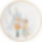 Тарелка закусочная lefard Снежная королева 20,5 см 