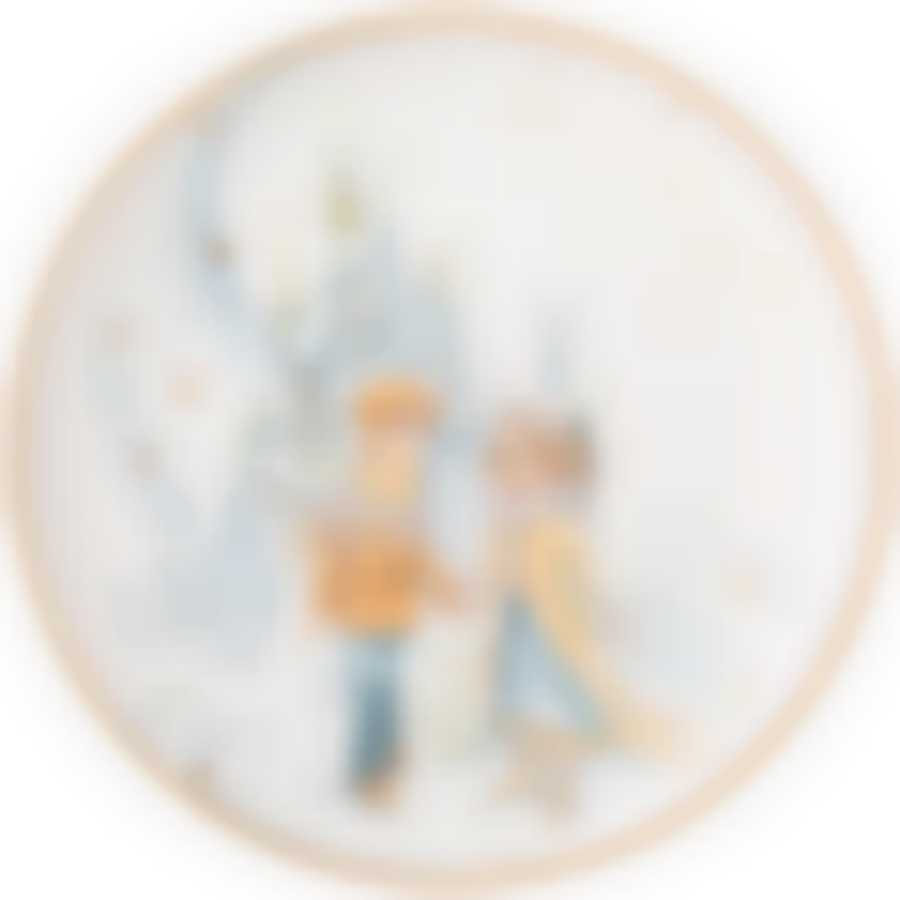 Тарелка закусочная lefard Снежная королева 20,5 см 