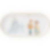 Блюдо овальное lefard Снежная королева 20,5 см 