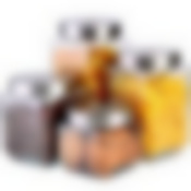 Набор банок для сыпучик продуктов 4пр стекло/нерж/ст MB