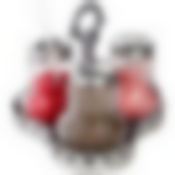 Набор для специй на подставке 5 пр стекло/нерж MB