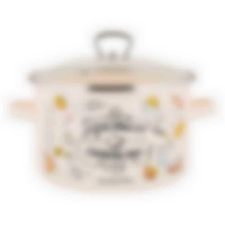 Кастрюля 5,5л цилиндрическая Приятного аппетита ТМ Appetite, 1RD221S