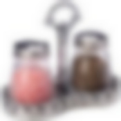 Набор для специй на подставке 3 пр стекло/нерж MB