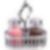 Набор для специй на подставке 3 пр стекло/нерж MB