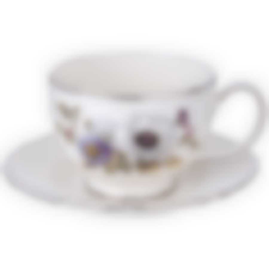 Чайная пара lefard Bouquet 280 мл 