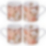 Набор кружек lefard Compliment 4 шт. 230 мл 