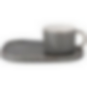 Чайная пара lefard Grain 220 мл серая 