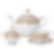 Чайный сервиз lefard Золотая сетка hа 6 пер. 14 пр. 