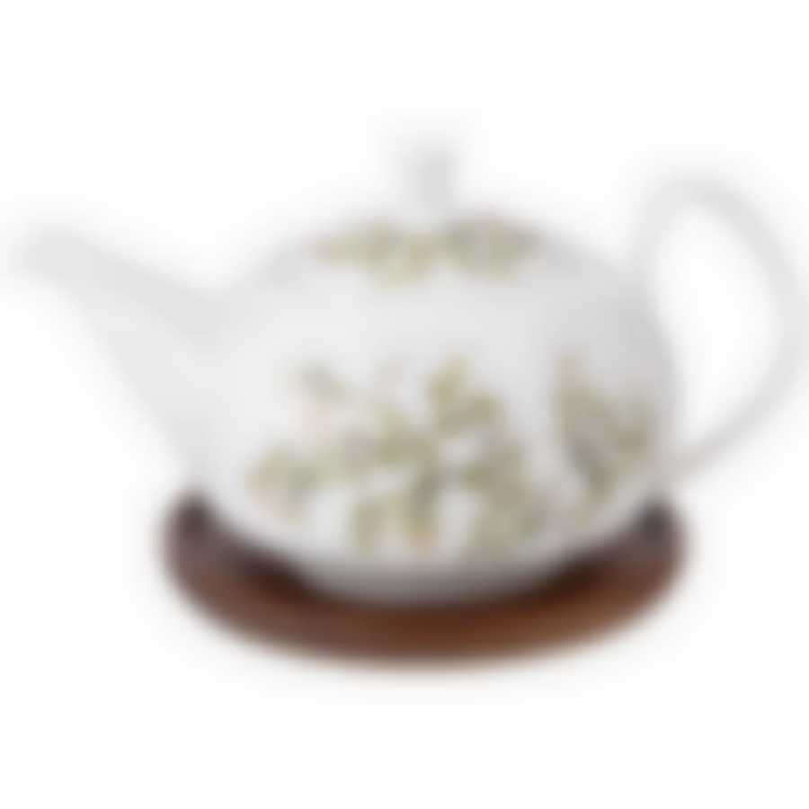 Чайник lefard Березки 930 мл на дерев. подставке 