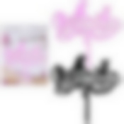 Топпер для украшения "Ведьмы не стареют". Размер 16,5х16 см. 2 цв. NEW