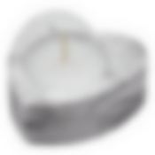 Свеча декоративная с подсвечником "Сердце". Размер 7х7х3 см NEW