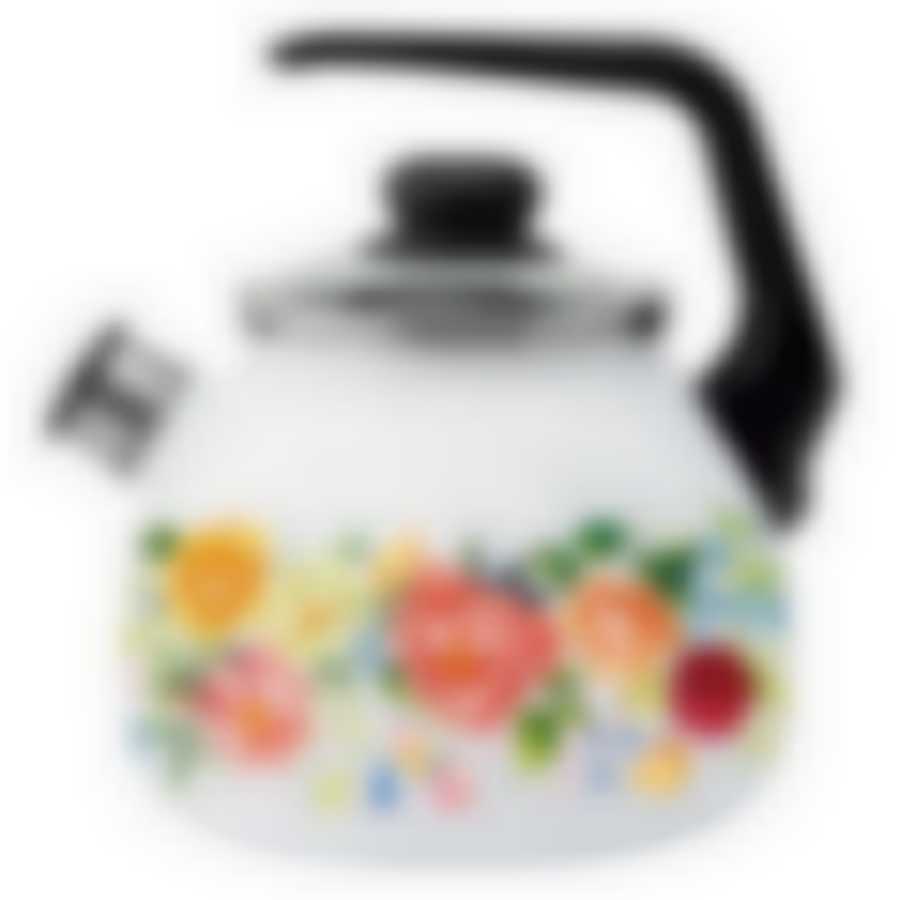 Чайник 3,0л со свистком Peonies ТМ Appetite, 4с209я
