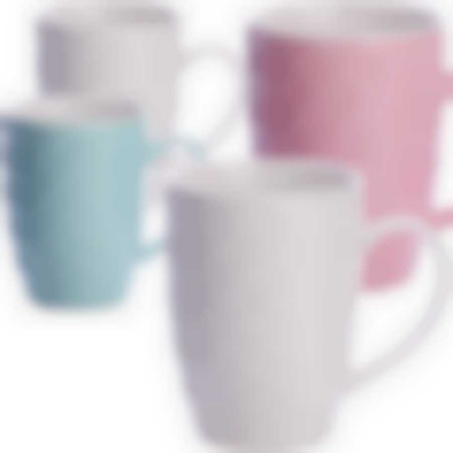 Набор кружек 4шт/упак 340мл LR