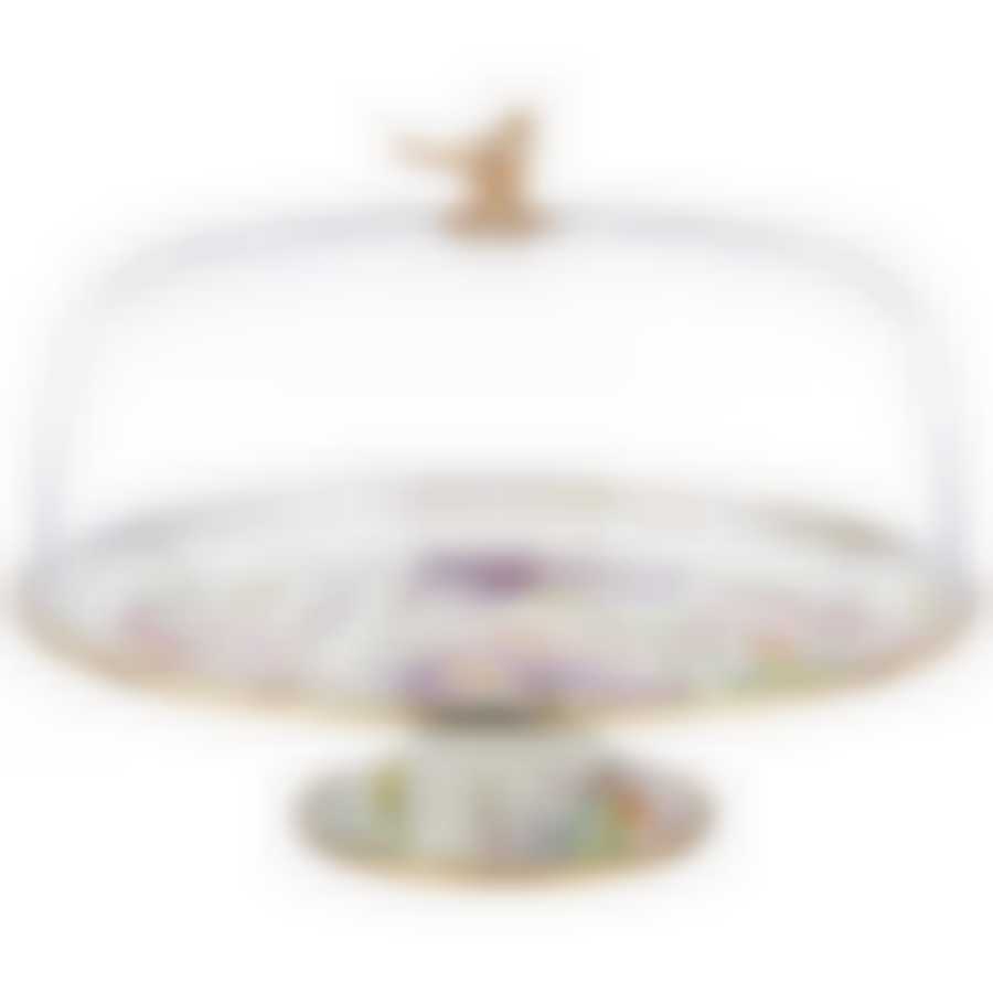 Тортовница agness с крышкой, серия irises, диа.30см