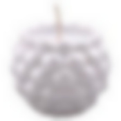 Свеча декоративная с подсвечником "Бабл". Размер 8х8х6,5 см NEW