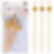 Шпажки для канапе "Бусинки". Набор 24 шт. Длина 12 см. NEW