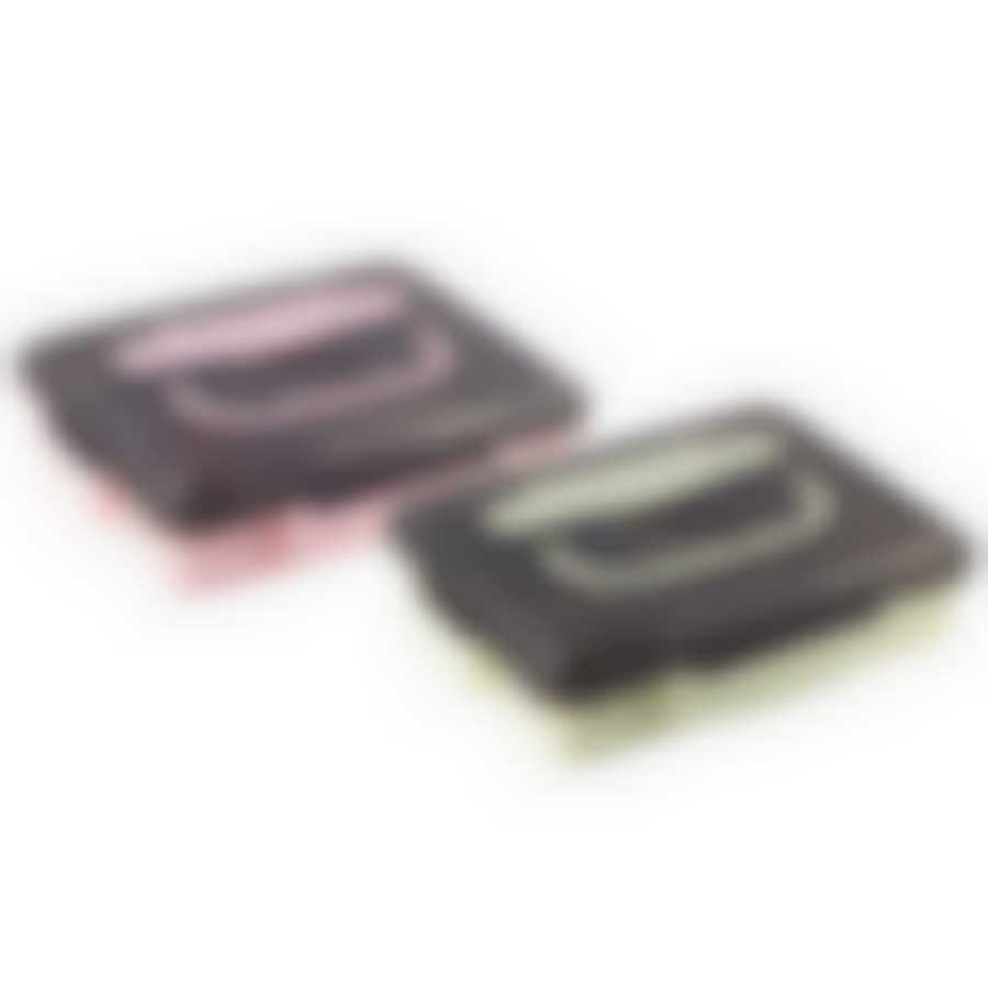 Ланч бокс (цвет розовый, зеленый)