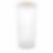 Банка для хранения сыпучих продуктов "Эстетика" 2,2л круглая (бело-бежевый)