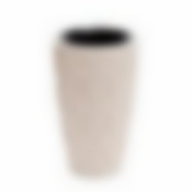 Кашпо "Флэйм" 61л (со вставкой 289х230мм) (св.бежевый)