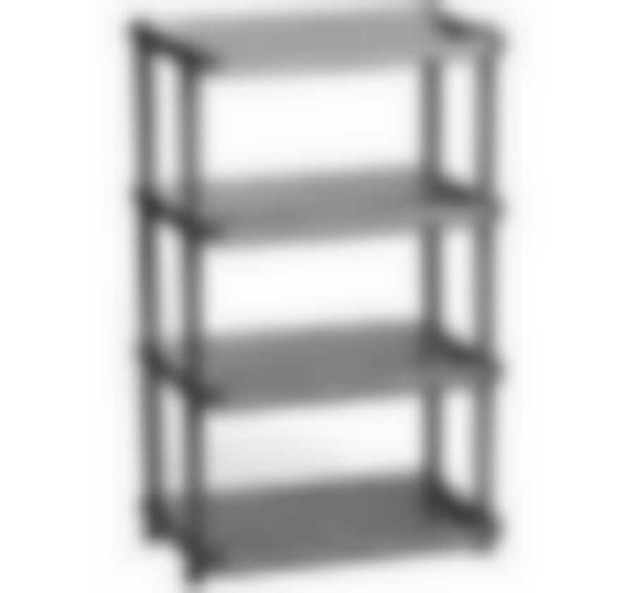 Полка в прихожую УНИВЕРСАЛ  Графитовый