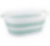 Таз ФЛЕКС овальный 17,5л складной Морская волна