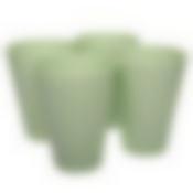 Набор стаканов 400 мл 4 шт(зеленый)