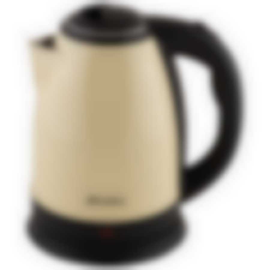 Чайник МАТРЁНА MA-002 электрический (1,8 л) стальной бежевый