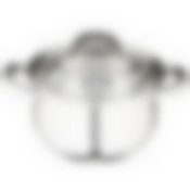 Кастрюля Mediano, объем 2,6 л, диа 18 см, из нерж стали с крышкой, ручки из нерж стали, капсулир дно