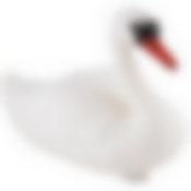 Фигурка декоративная садовая "Лебедь"