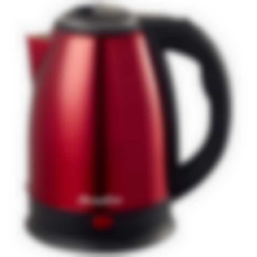 Чайник МАТРЁНА MA-002 электрический (1,8 л) стальной красный