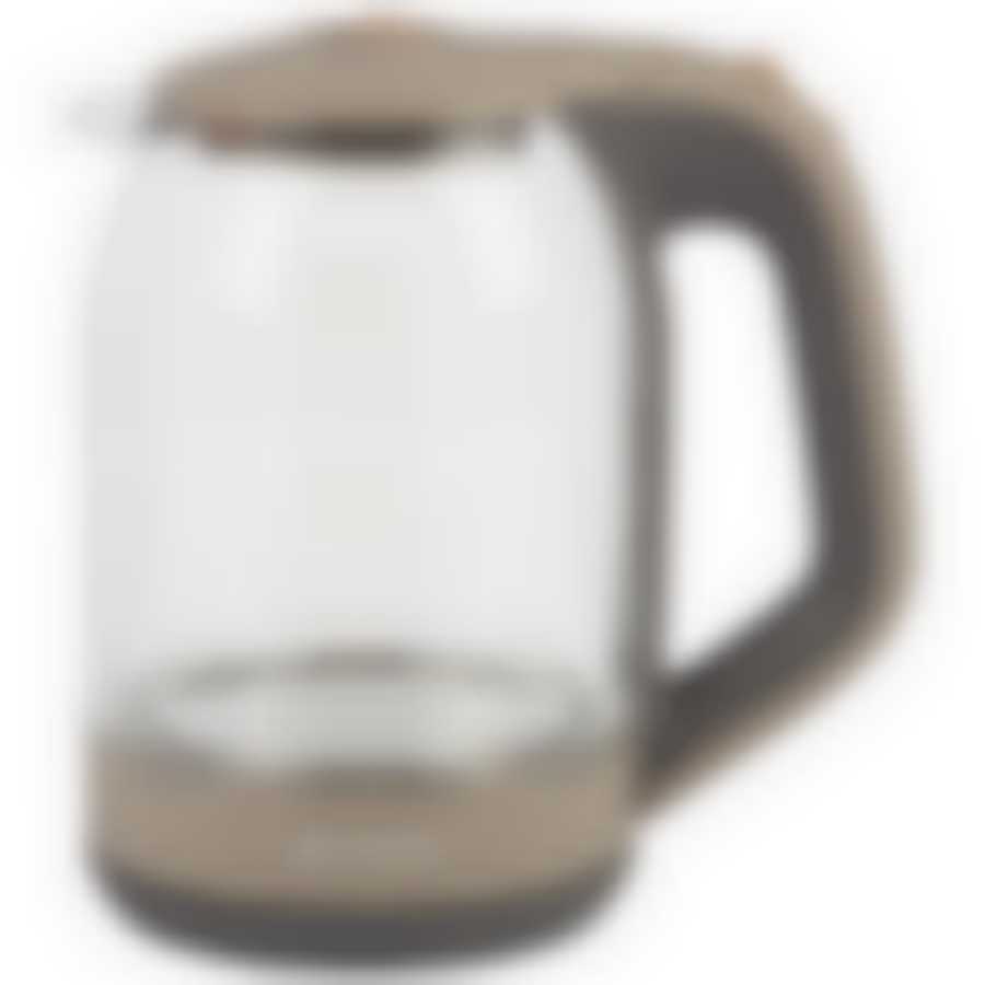 Чайник МАТРЁНА MA-006 электрический (1,8 л) стекло бежевый