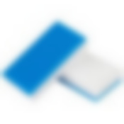 Чудо-губка MSp-03 двухслойная, с прослойкой из поролона, 2 шт. в наборе (размер: 11,5*6*2,3 см)