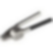 Пресс для чеснока ELETTO, сплав цинка никелированный,ABS пластик (ручка)