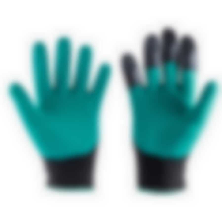 Перчатки садовые с пластиковыми когтями GG-4