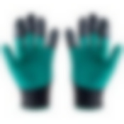 Перчатки садовые с пластиковыми когтями GG-8