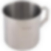 Кружка FONTE, объем 500 мл, из нержавеющей стали с загнутыми краями, размер 9*9 см