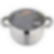 Кастрюля Felicità, объем 2,9 л, из нерж стали с крышкой из жаропрочного стекла, размер 18*11,5 см