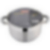 Кастрюля Felicità, объем 5,1 л, из нерж стали с крышкой из жаропрочного стекла, размер 22*13,5 см