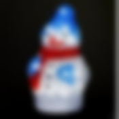 Фигура светодиодная из акрила "Снеговик 30LED"